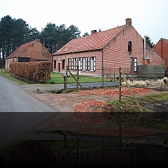 Boerderij  Drengel grens Einhoven